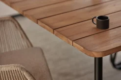 Outdoortisch Nolli Teak natur 225cm