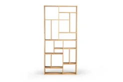 Regal M Eiche massiv H 219 cm