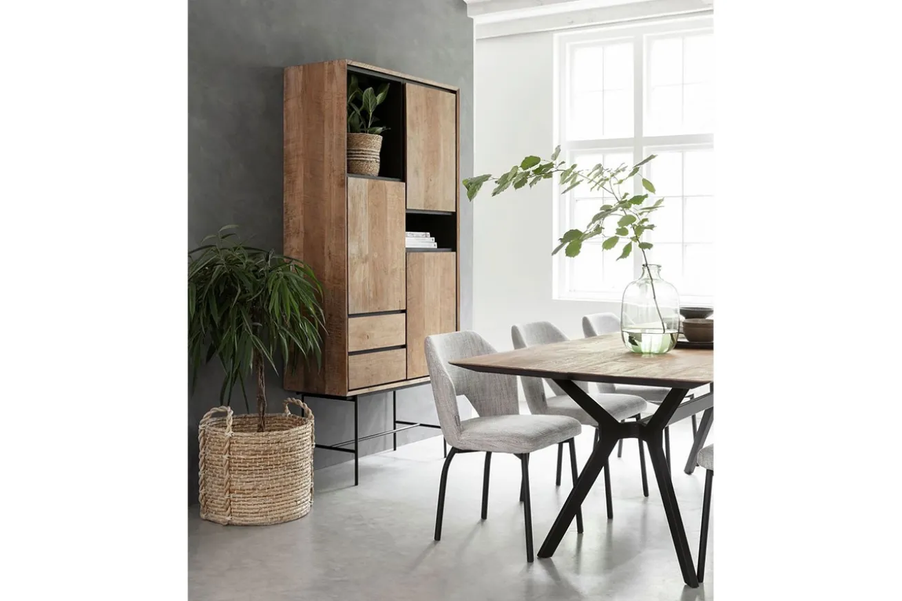 Regal Metropole Teak H 210 cm