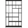 Regal Studio Teak Metall H 205 cm