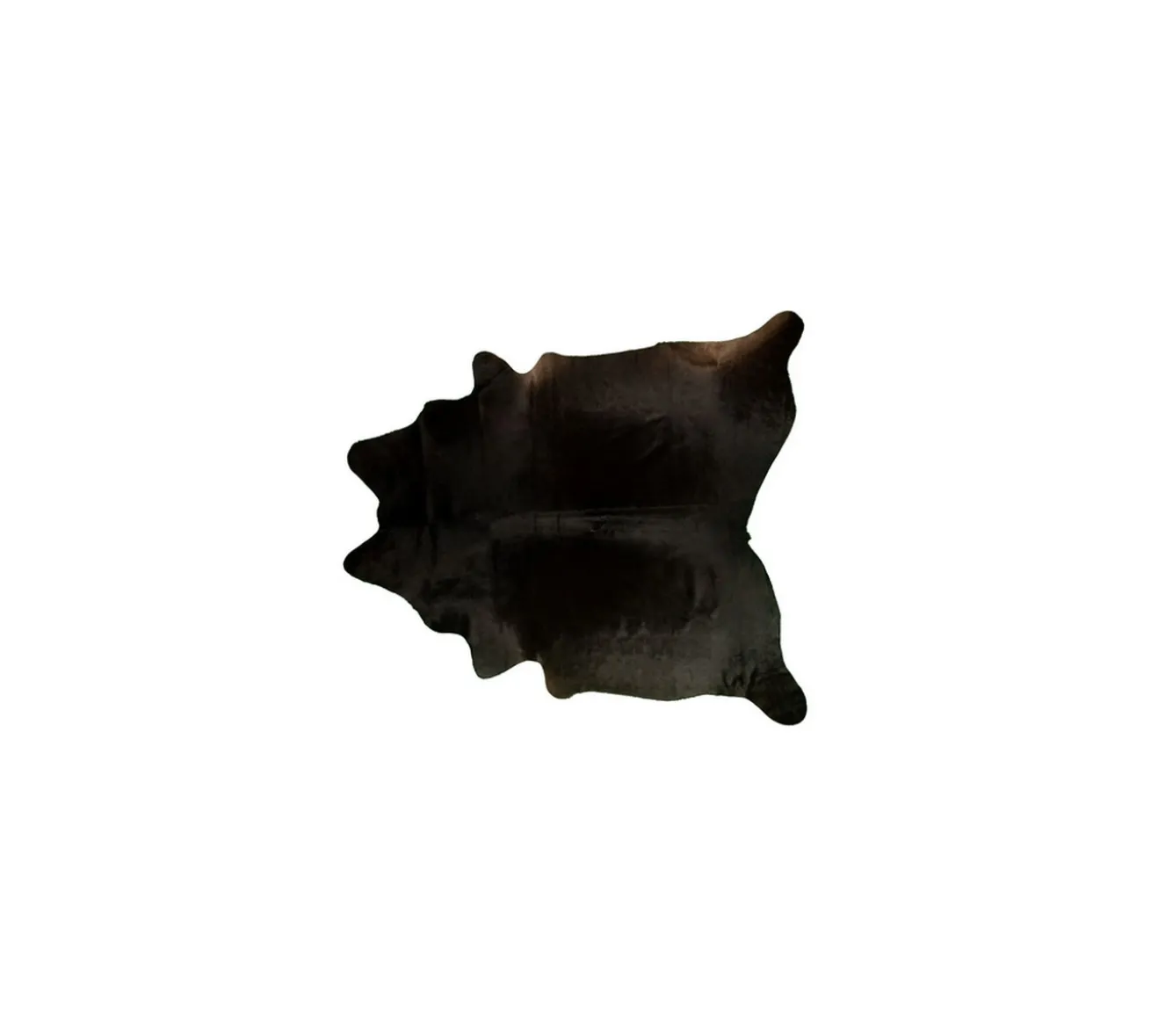 Rinderfell schwarz-braun ca 2-3 qm
