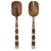 Salatbesteck Mangoholz 26 cm