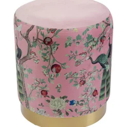 Samthocker Cherry Peacock 32 cm
