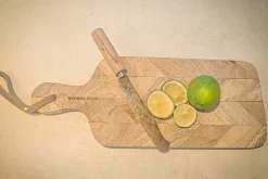 Schneidebrett Holz l 38 cm