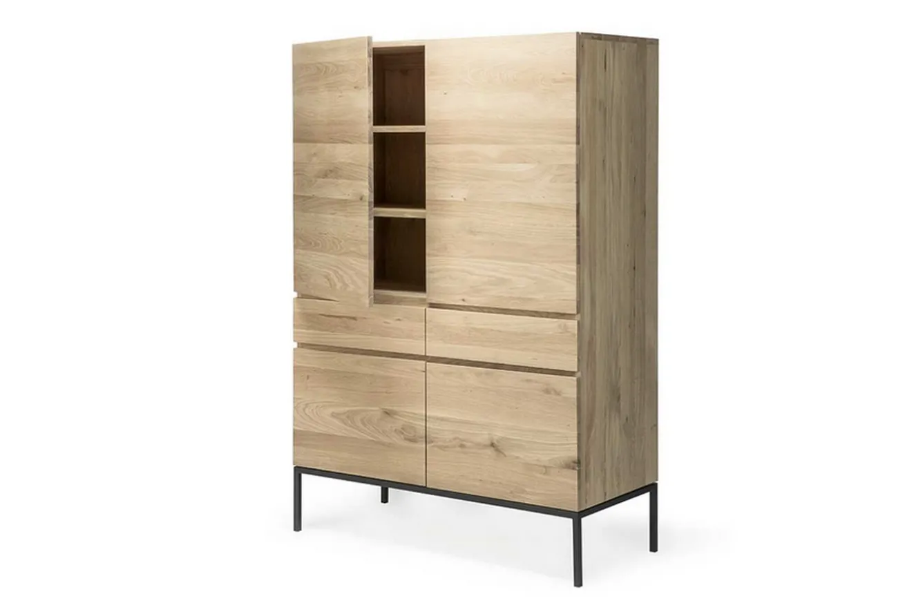 Schrank Ligna Eiche natur H 162 cm