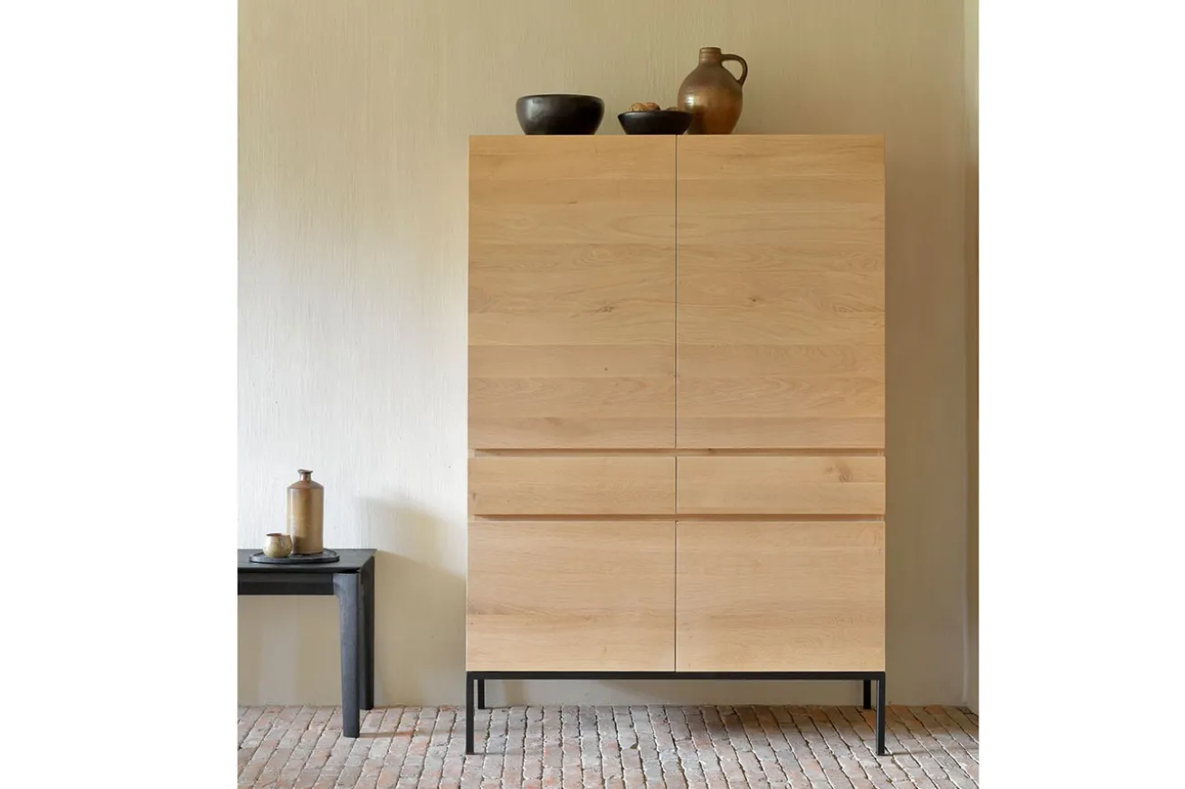 Schrank Ligna Eiche natur H 162 cm