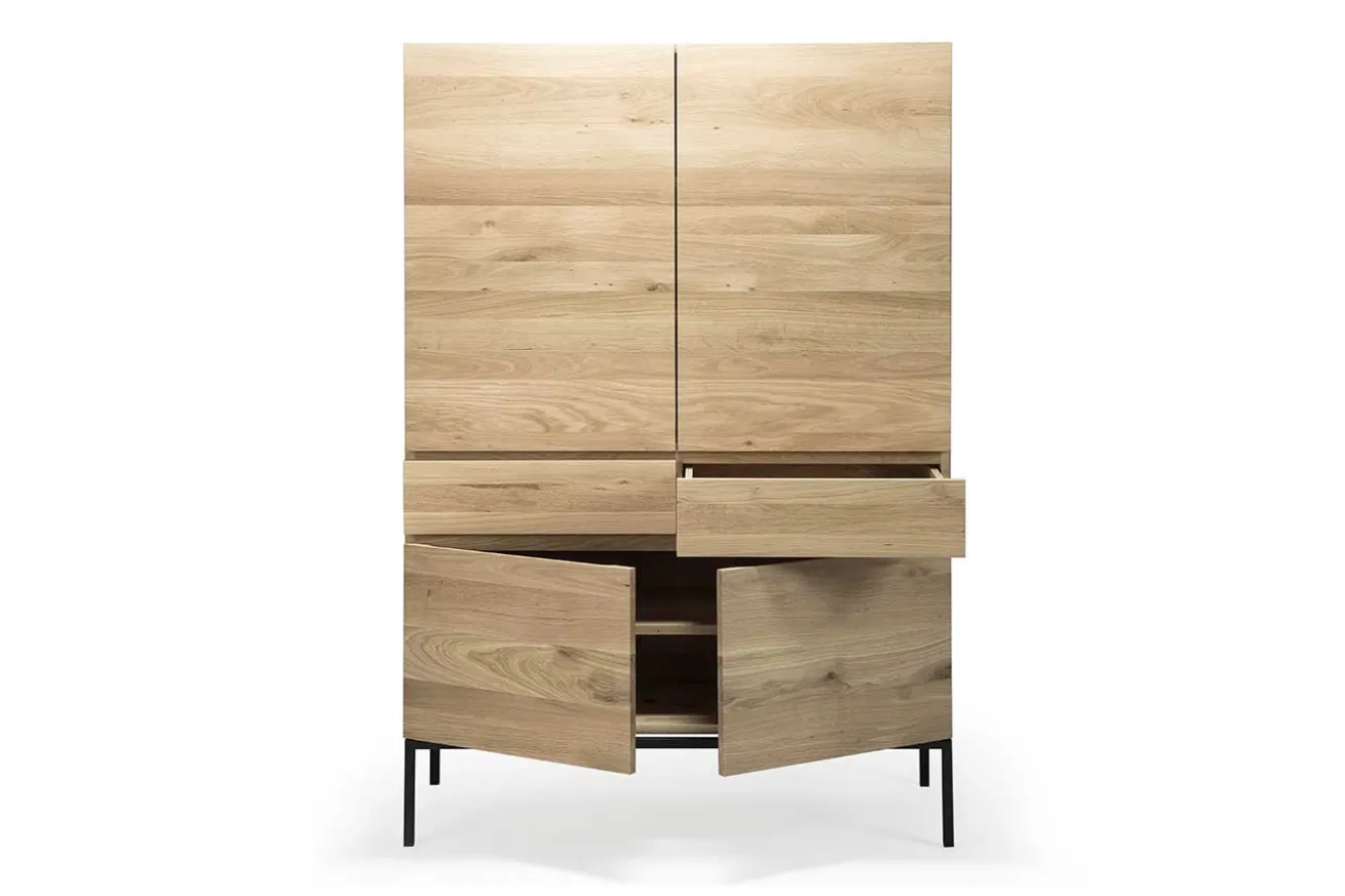Schrank Ligna Eiche natur H 162 cm