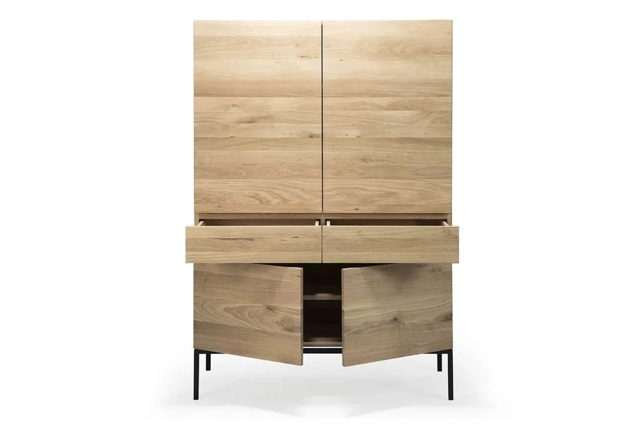 Schrank Ligna Eiche natur H 162 cm