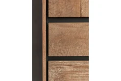Schrank Metropole Teak Metall 210x100 cm