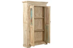 Schrank mit Bild Vintage white washed