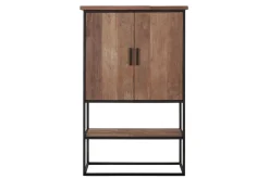 Schrank Timeless Teakholz H 140 cm