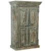 Schrank Vintage blaugrau