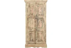 Schrank Vintage creme rosa lindgrün