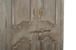 Schrank Vintage grau