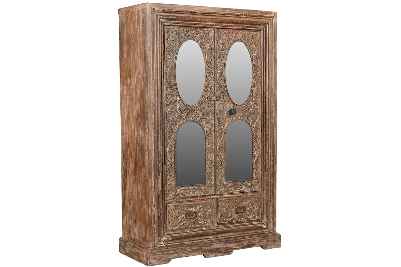 Schrank Vintage mit Spiegeln