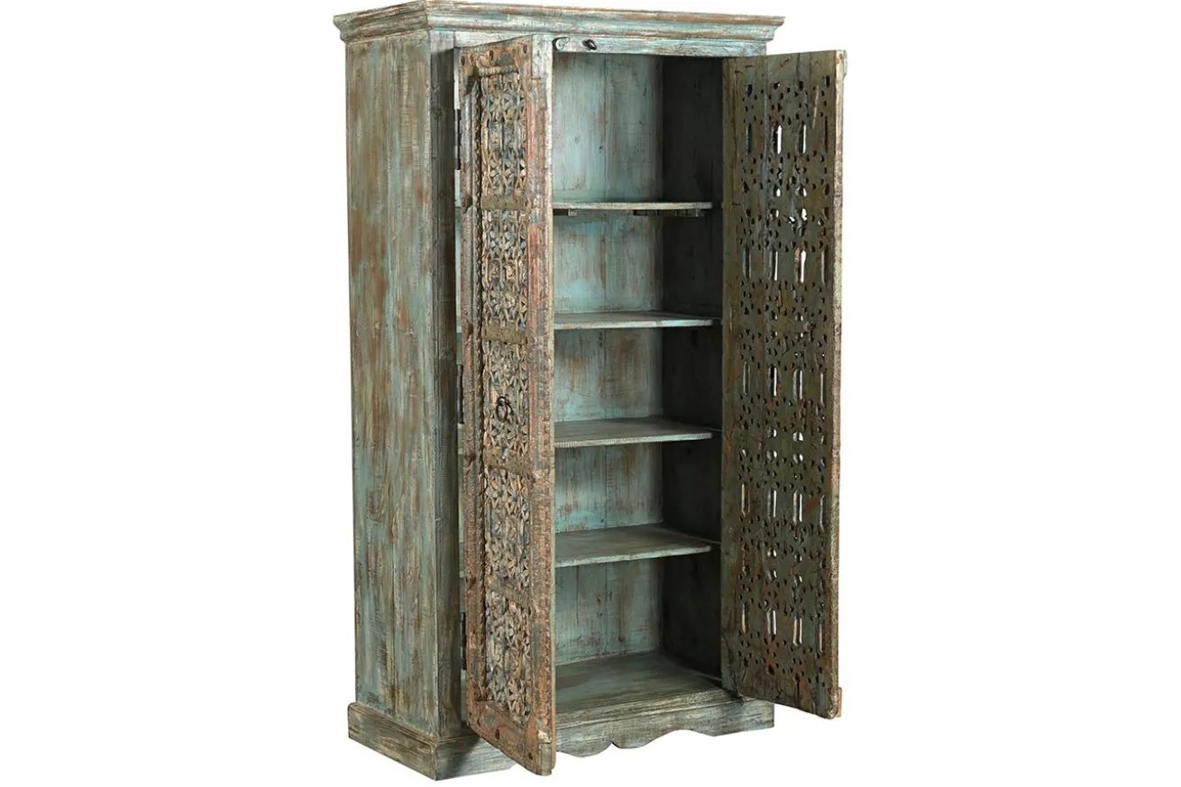 Schrank Vintage türkis