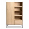 Schrank Whitebird Eiche natur H 178 cm