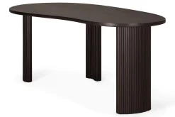 Schreibtisch Boomerang Mahagoni B 200 cm