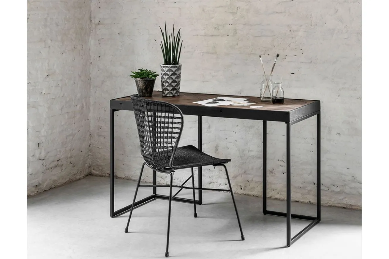 Schreibtisch Criss Cross Massivholz B 120 cm