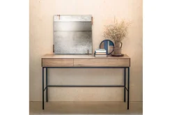 Schreibtisch Whitebird Eiche natur B 127 cm