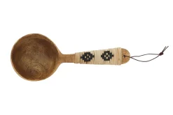 Servierlöffel Holz mit Bambus