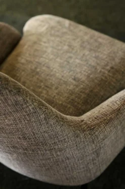Sessel Dolly Leder sand