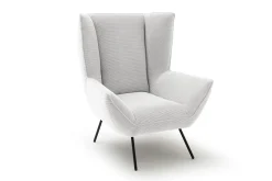Sessel Evelin Cord weiss