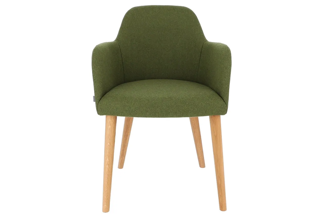 Sessel Flaminia Stoff grün