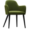 Sessel Flaminia Stoff grün