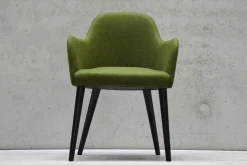 Sessel Flaminia Stoff grün