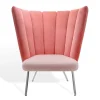 Sessel Gaia Calice Cord rosa
