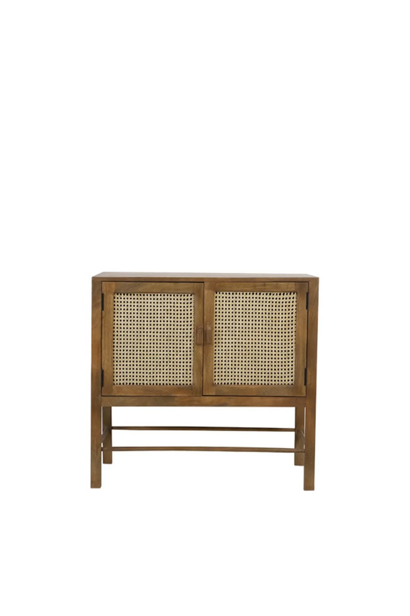 Sideboard Nele Holz Rattan 88x40 cm