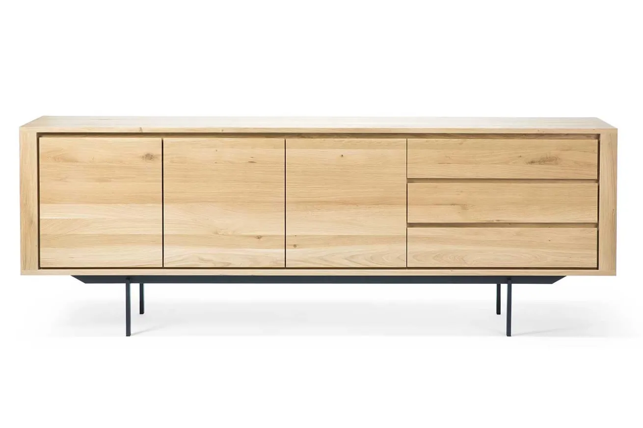 Sideboard Oak Shadow Eiche massiv B 224 cm