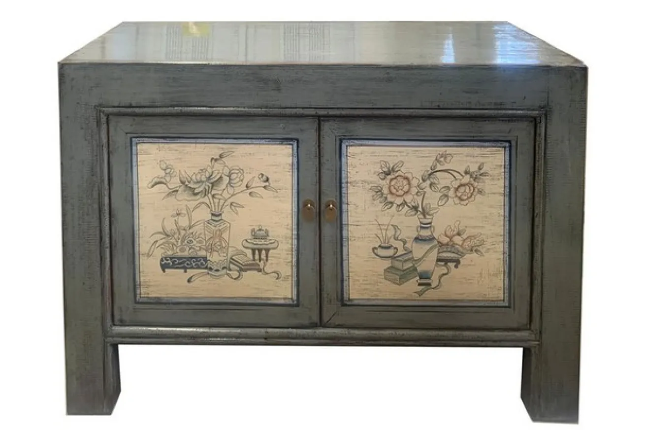 Sideboard Shanxi grau flower 135cm