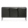 Sideboard Stairs Eiche schwarz B 150 cm