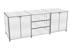 Sideboard System 180 weiß