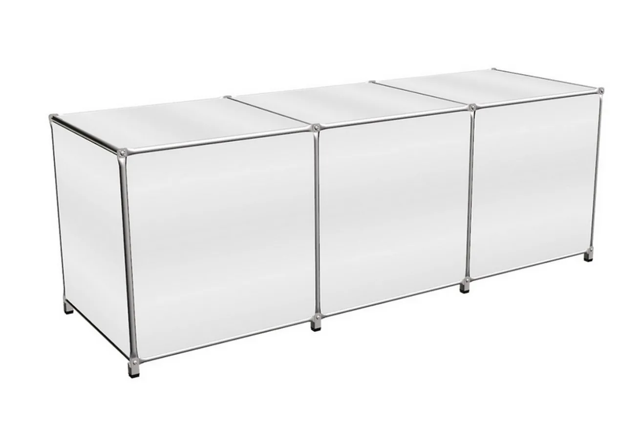 Sideboard System 180 weiß