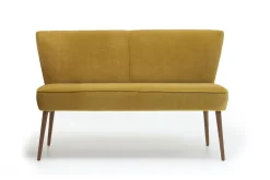 Sitzbank Dolores Stoff gelb B 180 cm