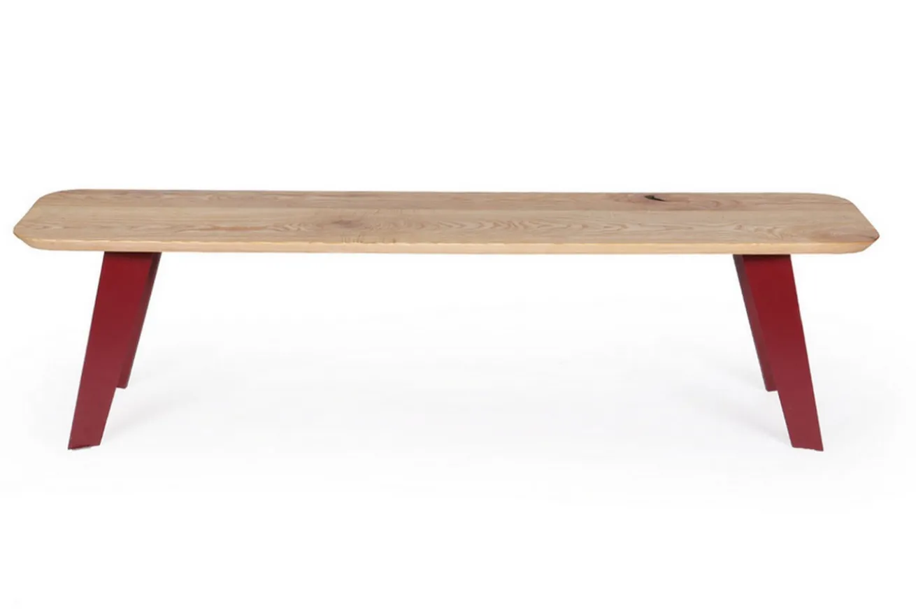 Sitzbank Esche massiv B 180 cm