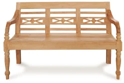 Sitzbank Flower Teak natur ca 190 cm