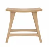 Sitzhocker Osso Eiche H 48 cm
