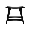 Sitzhocker Osso Eiche schwarz H 48 cm