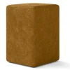 Sitzhocker Samt gold