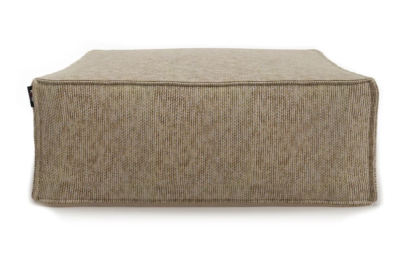 Sitzkissen Silky Outdoor quadratisch gold