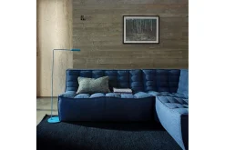 Sofaelement N701 Einsitzer blau