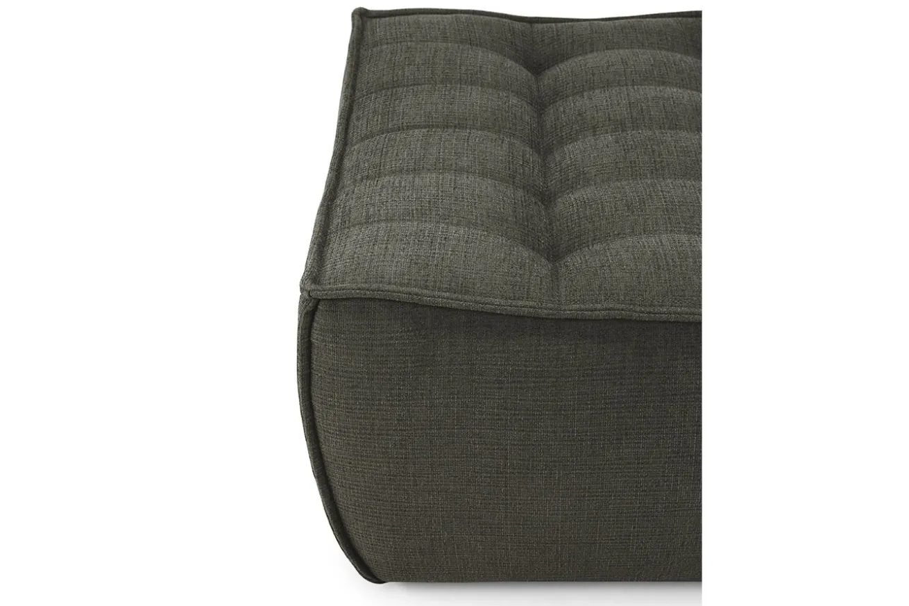 Sofaelement N701 Fußhocker eckig