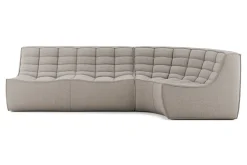 Sofakombination N701 Eco Stoff ecru