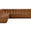 Sofakombination N701 Leder braun