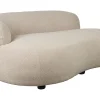 Sofa Noxx 2 Sitzer Boucle Stoff beige