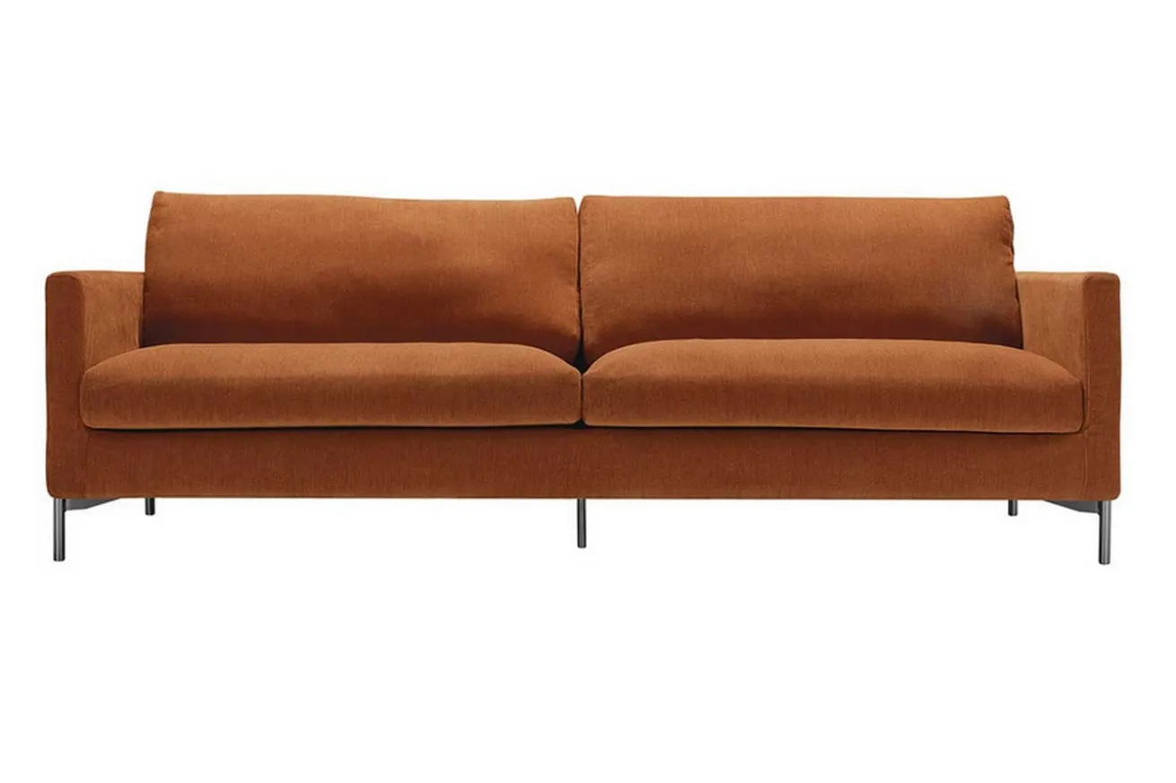 Sofa 4 Sitzer Impala Stoff Moss rost